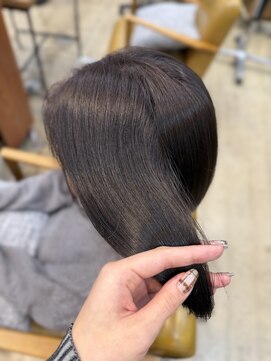 ノットバイベル 大宮(knot by belle) 《Hana》ラベンダーグレージュ/ブリーチなし/ボブ/韓国/大宮