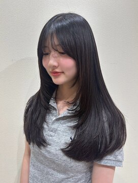 ザシェノンウメダ(THA CHAINON UMEDA) 心斎橋/着物ヘア/大人ガーリー/ダークアッシュ/似合わせカット