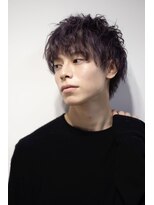 ヴェイン 渋谷(vain)&nbsp;渋谷美容室アップバングくせ毛風カットパーマk