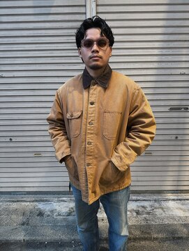 ハイセンス(HISENSE) メンズカットグランジパーマメンズミディアムスタイル【GIA】