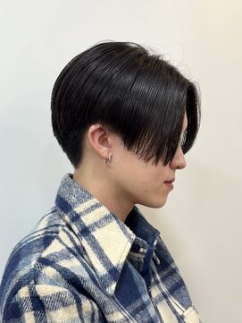 スタジオフォーエイチ(STUDIO 4H) 毛流れセンターパート/シャドウパーマ/毛流れパーマ/マッシュ