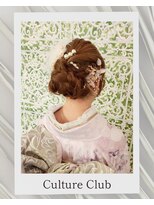 カルチャークラブ 成人式和装アレンジ