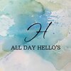 メンズ個室サロン ALL DAY HELLO'S 草津店のお店ロゴ