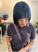 ブルーダブルカラーインナーカラーケアブリーチ