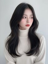 セブンルックス(7LOOKS) 【レイヤー】シルバーアッシュ×ロングレイヤーヘア