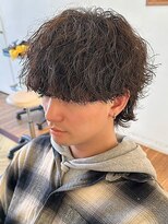 イーストハムアネーロ(EAST HAM anello) メンズカット/マッシュショート/ツイストスパイラルパーマ