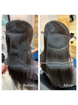 アグ ヘアー ミロ 本厚木店(Agu hair milo) 美髪縮毛矯正で乾かしただけでまとまる髪に＊