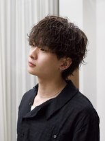 ノードオム 栄(NODE HOMME) シャドウパーマニュアンスパーマ波巻きスパイラルパーマ名古屋栄