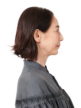 えがお美容室 【えがお美容室】50代・60代の方に◎毛先で遊ぶ大人ボブ