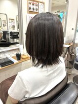 ヘアアンドメイク 心座(hair&make)&nbsp;髪質改善縮毛矯正×大人レイヤーボブ
