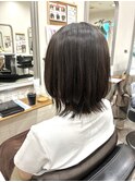 髪質改善縮毛矯正×大人レイヤーボブ