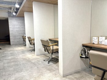 インスヘアー 関大前店(INCE HAIR)の写真/半個室でマンツーマン施術のリラックス空間