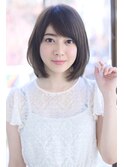 【FORTE　銀座】触りたくなるストレートボブ♪ツヤ髪♪