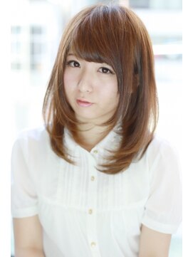 フォルテ 藤枝エピ店 重たくなり過ぎないサラリなプラチナストレート【FORTE epi】