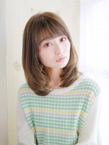ヘアメイク ナル(hair make nalu)&nbsp;内巻きワンカールスタイル