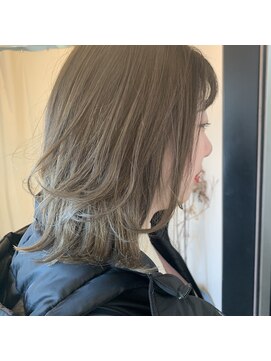 ルタ(LuTa by siesta＆LiCO) LuTa☆吉祥寺シアーベージュ　外ハネミディ