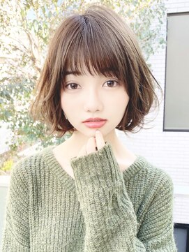 アンド ストーリーズ(&STORIES) 外ハネボブアッシュブラウンスリーク/20代/30代/40代/ハイライト