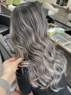 ルーゼン(LUXEN) 【LUXEN】ホワイトバレイヤージュ【ルーゼン】