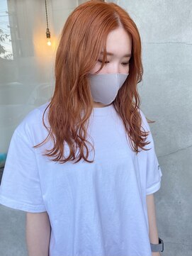 ルブランヘアギャラリー(Le blanc hair gallery) ペールオレンジ