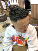 ヘアークリアー 獨協大学前店 ナチュラルフェードスタイル