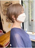 丸みのある柔らかいショートボブ☆