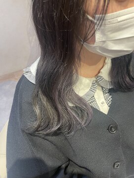 アンド ラ ブランシュ(&.La Blanche) モテ髪カタログ/セクションカラー/グラデーションカラー/大宮