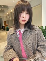 ガリカ 博多(Gallica)&nbsp;【恒吉佐央里】柔らか外ハネミディボブ顔周りレイヤー小顔ライン