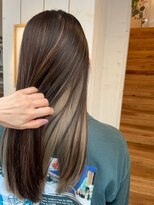 リンダ(LINDA) 【LINDA 栗山絢】インナーカラー×ブラウンベージュ