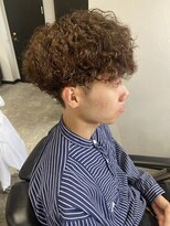 ボルド(MEN'S HAIR SALON BORDO) スパイラル×刈り上げマッシュ