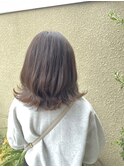 くびれミディアム×アッシュブラウン
