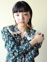 フリップビーアヴェダ(FLIP B AVEDA) 本八幡×イヤリングカラー×ワイドバング×外ハネボブ