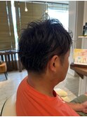 メンズパーマスタイル