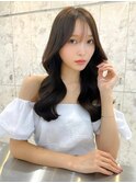 韓国風前髪×レイヤーカット【髪質改善/新宿/レイヤーカット】