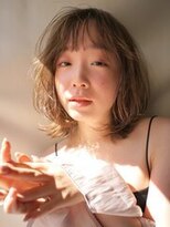 ディジョン(Dijon)&nbsp;韓国顔まわりレイヤーカットグレージュオリーブベージュブラウン