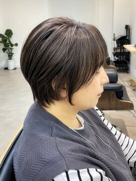 トト 船橋店(toto.) 白髪ぼかしハイライト/似合わせカット/ハッシュカット[西船橋]
