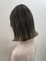 アールモンドヘア新世界&nbsp;#切りっぱなしボブ#ハイライト