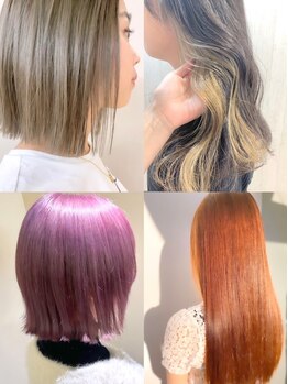 リゾートフォーヘアー 嵯峨店(ReSORT FOR HAIR)の写真/【嵯峨/嵐山】美しい艶のあるカラーで、あなたの魅力を最大限に♪トレンドカラーでお洒落が楽しくなる！