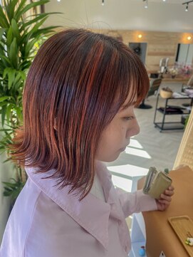 ミチ(MICI) high light x orange