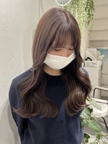 ハチ(HACHI) 明るめブラウンボブにエクステ80本