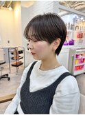 ショートカット/ショートヘア/ショートボブ/30代40代50代/難波