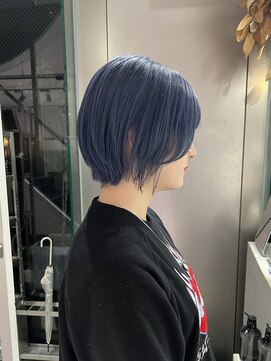 シェリ 天神(CHERIE) short × blue