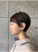 フォルムがキレイなショートスタイル