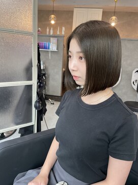 マーシュ 梅田(marshu) 大流行ぱつっとBob