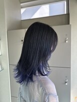 エイト 沖縄豊崎店(EIGHT toyosaki)&nbsp;【EIGHT 豊崎】お客様スタイル_［インナーブルー］