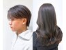 【島田・期間限定】カット+選べるカラー+後処理トリートメント