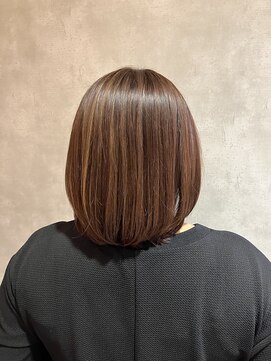 ヘアースペースブルームエア HAIR SPACE BLOOM Ea 白髪ぼかしハイライトカラー