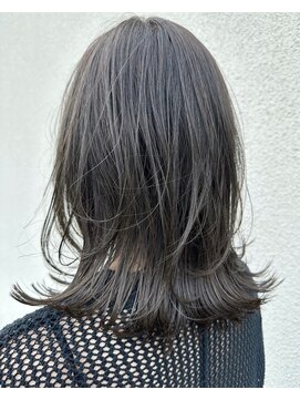 ラヴェストバイフレイスウェル(LOVEST by frace well) プリカール・オリーブグレージュ×くびれボブ/レイヤーカット