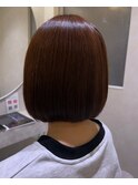 切りっぱなしボブ×メテオストレート