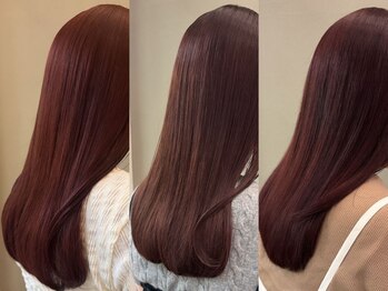 テテ ニコ(tete nico)の写真/ストレートにした後のカットやカラーの提案もお任せ*お洒落さを残した、うる艶ストレートが叶います◇