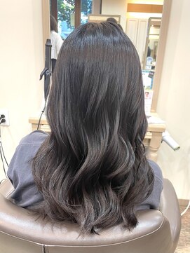 アルターリール(aL ter Rire) くびれヘア/アプリコットオレンジ/ハイライトカラー/中村郁未